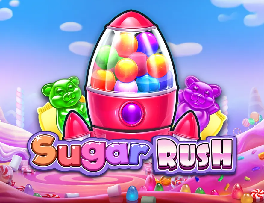 Sugar Rush cluster pokie at Royal Reels